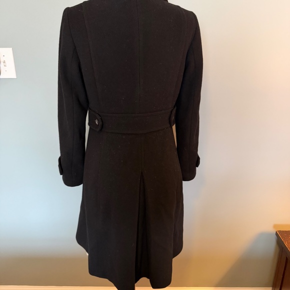 Talbots black button coat. - Picture 2 of 7